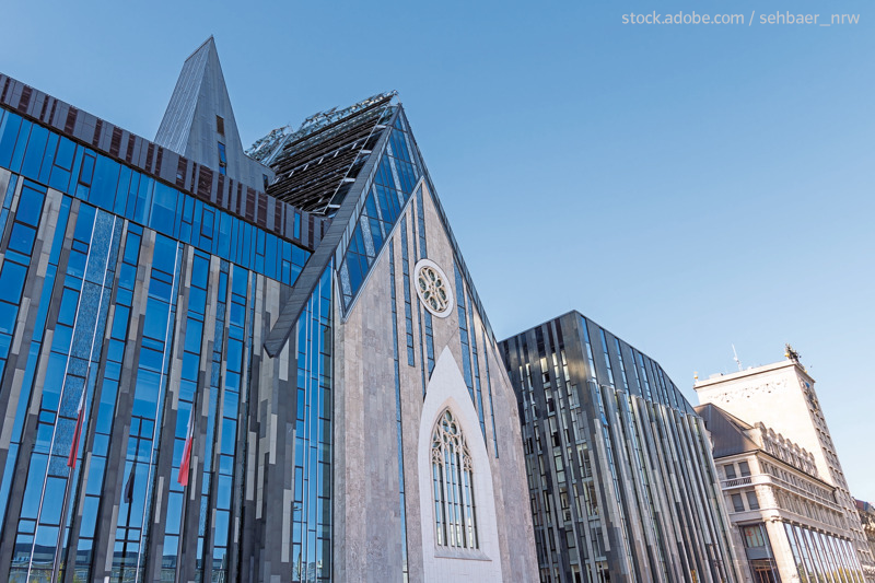 Die Universität Leipzig als einer der zentralen Austragungsorte für Veranstaltungen des 54. Historikertages.