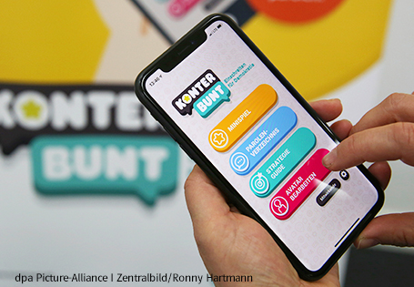 App „KonterBUNT“: Spielerische Demokratiebildung