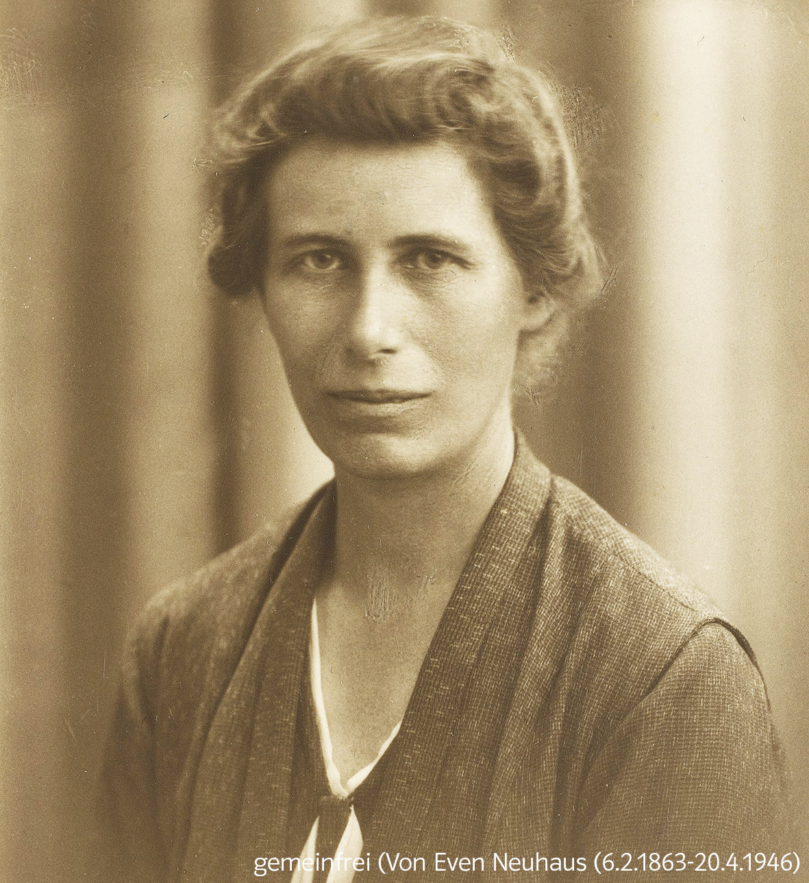 schwarz-weiß Foto von Inge Lehmann